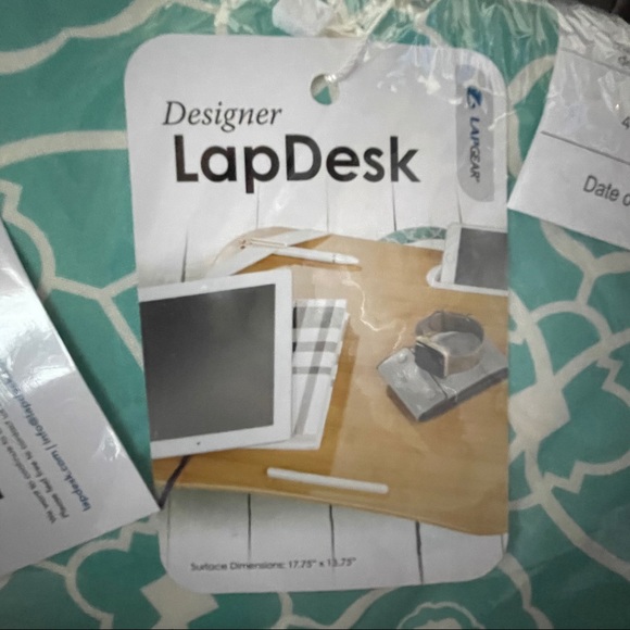 Laptop lap desk for laptop and writing - Picture 3 of 7